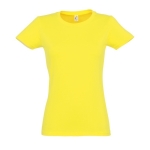 Damen-T-Shirt aus 100 % Baumwolle in vielen Farben, 190 g/m2, SOL'S Imperial farbe gelb sechste Ansicht