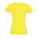 Damen-T-Shirt aus 100 % Baumwolle in vielen Farben, 190 g/m2, SOL'S Imperial farbe gelb seitliche Ansicht