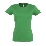 Damen-T-Shirt aus 100 % Baumwolle in vielen Farben, 190 g/m2, SOL'S Imperial farbe grün achte Ansicht