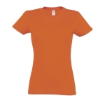 Damen-T-Shirt aus 100 % Baumwolle in vielen Farben, 190 g/m2, SOL'S Imperial farbe orange