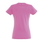 Damen-T-Shirt aus 100 % Baumwolle in vielen Farben, 190 g/m2, SOL'S Imperial farbe rosa Rückansicht