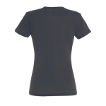 Damen-T-Shirt aus 100 % Baumwolle in vielen Farben, 190 g/m2, SOL'S Imperial farbe titan Rückansicht