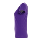 Damen-T-Shirt aus 100 % Baumwolle in vielen Farben, 190 g/m2, SOL'S Imperial farbe violett seitliche Ansicht