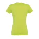 Damen-T-Shirt aus 100 % Baumwolle in vielen Farben, 190 g/m2, SOL'S Imperial farbe hellgrün Rückansicht