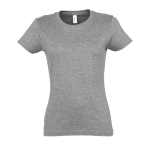 Damen-T-Shirt aus 100 % Baumwolle in vielen Farben, 190 g/m2, SOL'S Imperial farbe grau mamoriert