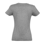 Damen-T-Shirt aus 100 % Baumwolle in vielen Farben, 190 g/m2, SOL'S Imperial farbe grau mamoriert seitliche Ansicht