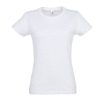 Damen-T-Shirt aus 100 % Baumwolle in vielen Farben, 190 g/m2, SOL'S Imperial farbe hellgrau