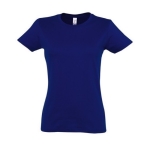 Damen-T-Shirt aus 100 % Baumwolle in vielen Farben, 190 g/m2, SOL'S Imperial farbe ultramarinblau