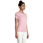 Damen-T-Shirt aus 100 % Baumwolle in vielen Farben, 190 g/m2, SOL'S Imperial farbe pastellrose Detailbild 3