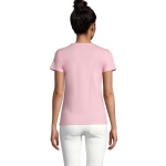 Damen-T-Shirt aus 100 % Baumwolle in vielen Farben, 190 g/m2, SOL'S Imperial farbe pastellrose Detailbild