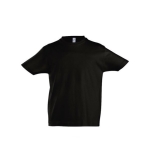 Kinder-T-Shirt aus 100 % Baumwolle, 190 g/m2, SOL'S Imperial farbe schwarz dritte Ansicht