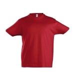 Kinder-T-Shirt aus 100 % Baumwolle, 190 g/m2, SOL'S Imperial farbe rot fünfte Ansicht