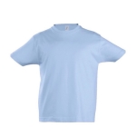 Kinder-T-Shirt aus 100 % Baumwolle, 190 g/m2, SOL'S Imperial farbe pastellblau