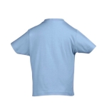 Kinder-T-Shirt aus 100 % Baumwolle, 190 g/m2, SOL'S Imperial farbe pastellblau Rückansicht