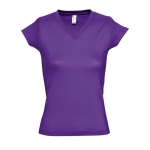 Damen-T-Shirt aus 100 % Baumwolle mit V-Ausschnitt, 150 g/m2,  SOL'S Moon zweite Ansicht