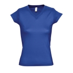 Damen-T-Shirt aus 100 % Baumwolle mit V-Ausschnitt, 150 g/m2,  SOL'S Moon dritte Ansicht