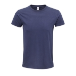 Unisex-T-Shirt mit Logo aus 100 % Bio-Baumwolle, 140 g/m2, SOL'S Epic farbe marineblau