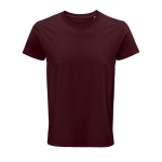 T-Shirts bedrucken aus Bio-Baumwolle 150 g/m2 SOL'S Crusader farbe bordeaux achte Ansicht