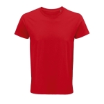 T-Shirts bedrucken aus Bio-Baumwolle 150 g/m2 SOL'S Crusader farbe rot fünfte Ansicht