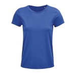 Damen-T-Shirts aus 100 % Bio-Baumwolle, 150 g/m2, SOL'S Crusader farbe köngisblau dritte Ansicht