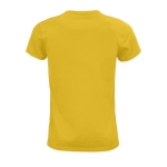 Damen-T-Shirts aus 100 % Bio-Baumwolle, 150 g/m2, SOL'S Crusader farbe gold Rückansicht