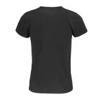 T-Shirt für Damen bedrucken aus Bio-Baumwolle, 175 g/m2, SOL'S Pioneer farbe schwarz Rückansicht