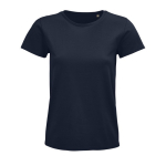 T-Shirt für Damen bedrucken aus Bio-Baumwolle, 175 g/m2, SOL'S Pioneer farbe marineblau