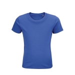 Kinder-T-Shirt aus 100 % Bio-Baumwolle, 175 g/m2, SOL'S Pioneer farbe köngisblau dritte Ansicht