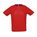 Atmungsaktive T-Shirts bedrucken aus Polyester, 140 g/m2, SOL'S Sporty farbe rot fünfte Ansicht