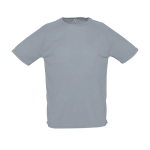 Atmungsaktive T-Shirts bedrucken aus Polyester, 140 g/m2, SOL'S Sporty farbe grau achte Ansicht