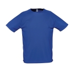 Atmungsaktive T-Shirts bedrucken aus Polyester, 140 g/m2, SOL'S Sporty farbe köngisblau dritte Ansicht