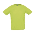 Atmungsaktive T-Shirts bedrucken aus Polyester, 140 g/m2, SOL'S Sporty farbe hellgrün achte Ansicht