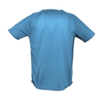 Atmungsaktive T-Shirts bedrucken aus Polyester, 140 g/m2, SOL'S Sporty farbe cyan-blau Detailbild 2