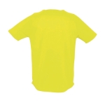 Atmungsaktive T-Shirts bedrucken aus Polyester, 140 g/m2, SOL'S Sporty farbe neongelb Rückansicht