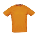 Atmungsaktive T-Shirts bedrucken aus Polyester, 140 g/m2, SOL'S Sporty farbe neonorange