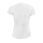 Damen Sport T-Shirt bedrucken aus Polyester, 140 g/m2, SOL'S Sporty farbe weiß Rückansicht