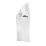 Damen Sport T-Shirt bedrucken aus Polyester, 140 g/m2, SOL'S Sporty farbe weiß seitliche Ansicht