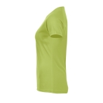 Damen Sport T-Shirt bedrucken aus Polyester, 140 g/m2, SOL'S Sporty farbe hellgrün seitliche Ansicht