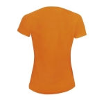 Damen Sport T-Shirt bedrucken aus Polyester, 140 g/m2, SOL'S Sporty farbe neonorange Rückansicht