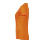 Damen Sport T-Shirt bedrucken aus Polyester, 140 g/m2, SOL'S Sporty farbe neonorange seitliche Ansicht