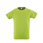 Sport-T-Shirt aus Polyester für Jungen, 140 g/m2, SOL'S Sporty farbe hellgrün achte Ansicht