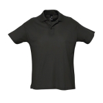 Poloshirts aus 100 % Bio-Baumwolle bedrucken, 170 g/m2, SOL'S Planet Men farbe schwarz