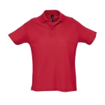 Poloshirts aus 100 % Bio-Baumwolle bedrucken, 170 g/m2, SOL'S Planet Men farbe rot fünfte Ansicht