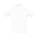 Poloshirts aus 100 % Bio-Baumwolle bedrucken, 170 g/m2, SOL'S Planet Men farbe weiß Rückansicht