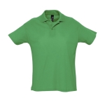 Poloshirts aus 100 % Bio-Baumwolle bedrucken, 170 g/m2, SOL'S Planet Men farbe grün achte Ansicht