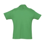 Poloshirts aus 100 % Bio-Baumwolle bedrucken, 170 g/m2, SOL'S Planet Men farbe grün Rückansicht