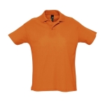 Poloshirts aus 100 % Bio-Baumwolle bedrucken, 170 g/m2, SOL'S Planet Men farbe orange