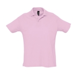 Poloshirts aus 100 % Bio-Baumwolle bedrucken, 170 g/m2, SOL'S Planet Men farbe rosa