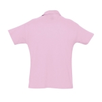 Poloshirts aus 100 % Bio-Baumwolle bedrucken, 170 g/m2, SOL'S Planet Men farbe rosa Rückansicht