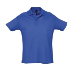 Poloshirts aus 100 % Bio-Baumwolle bedrucken, 170 g/m2, SOL'S Planet Men farbe köngisblau dritte Ansicht